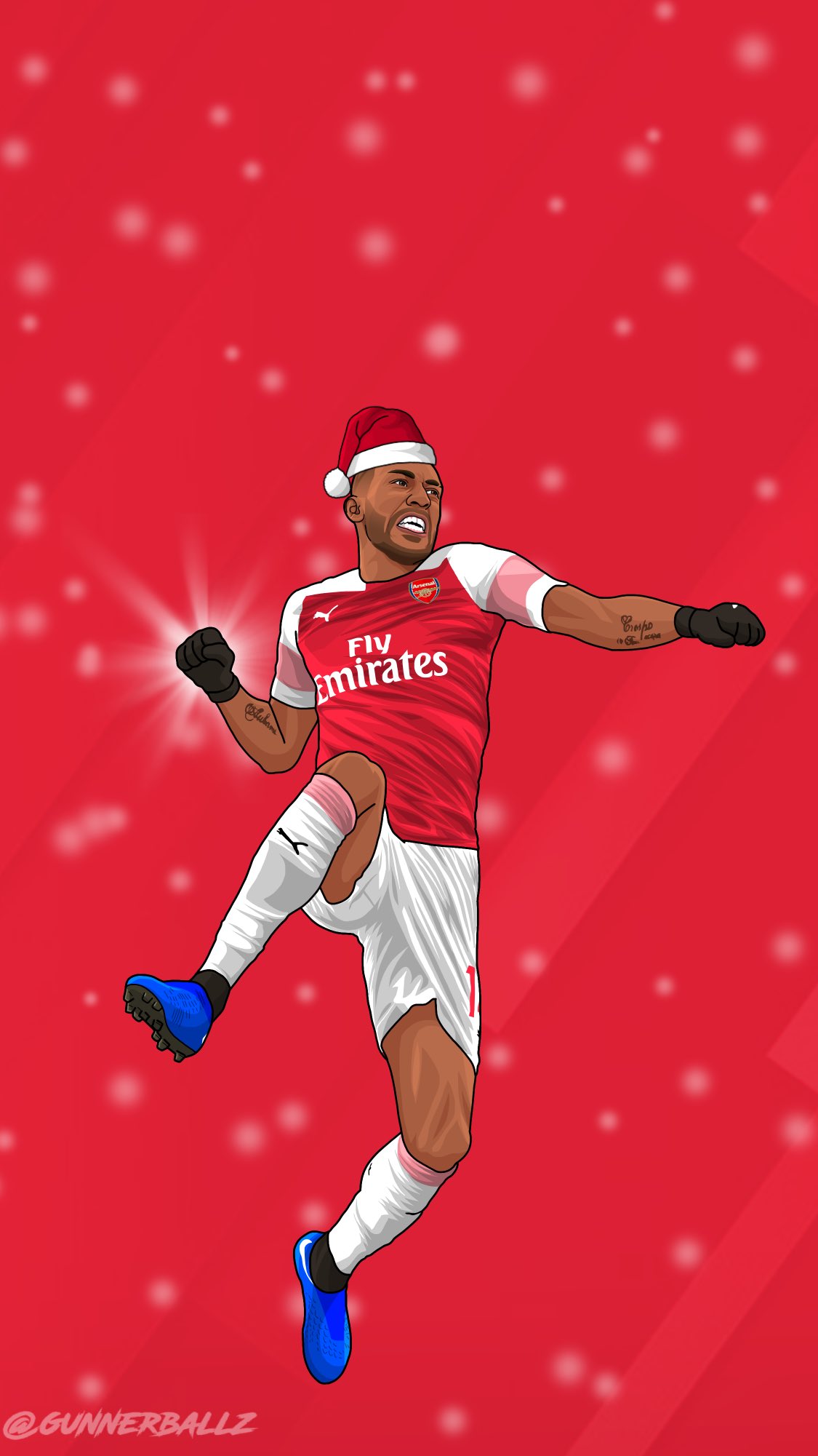 Jason Woods's an early Christmas present for you all! Some Arsenal X Christmas phone wallpaper!