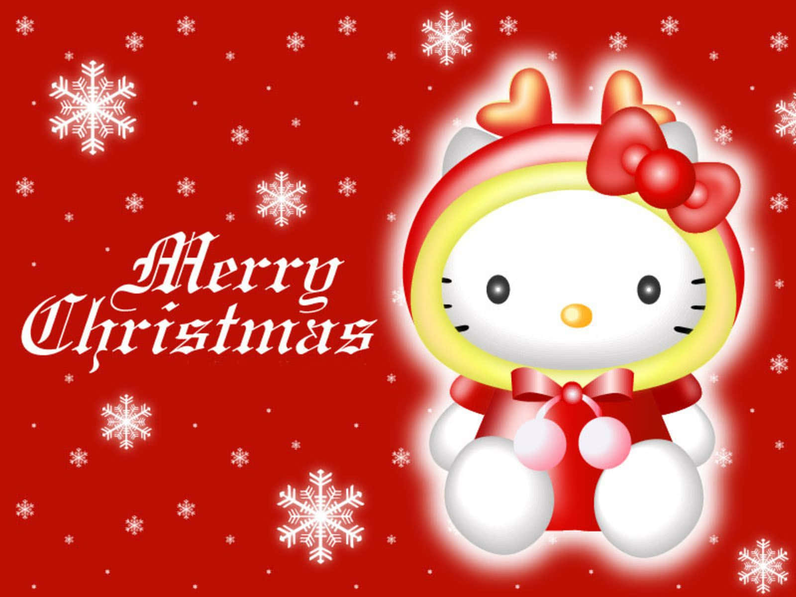 Hello Kitty Christmas Wallpaper