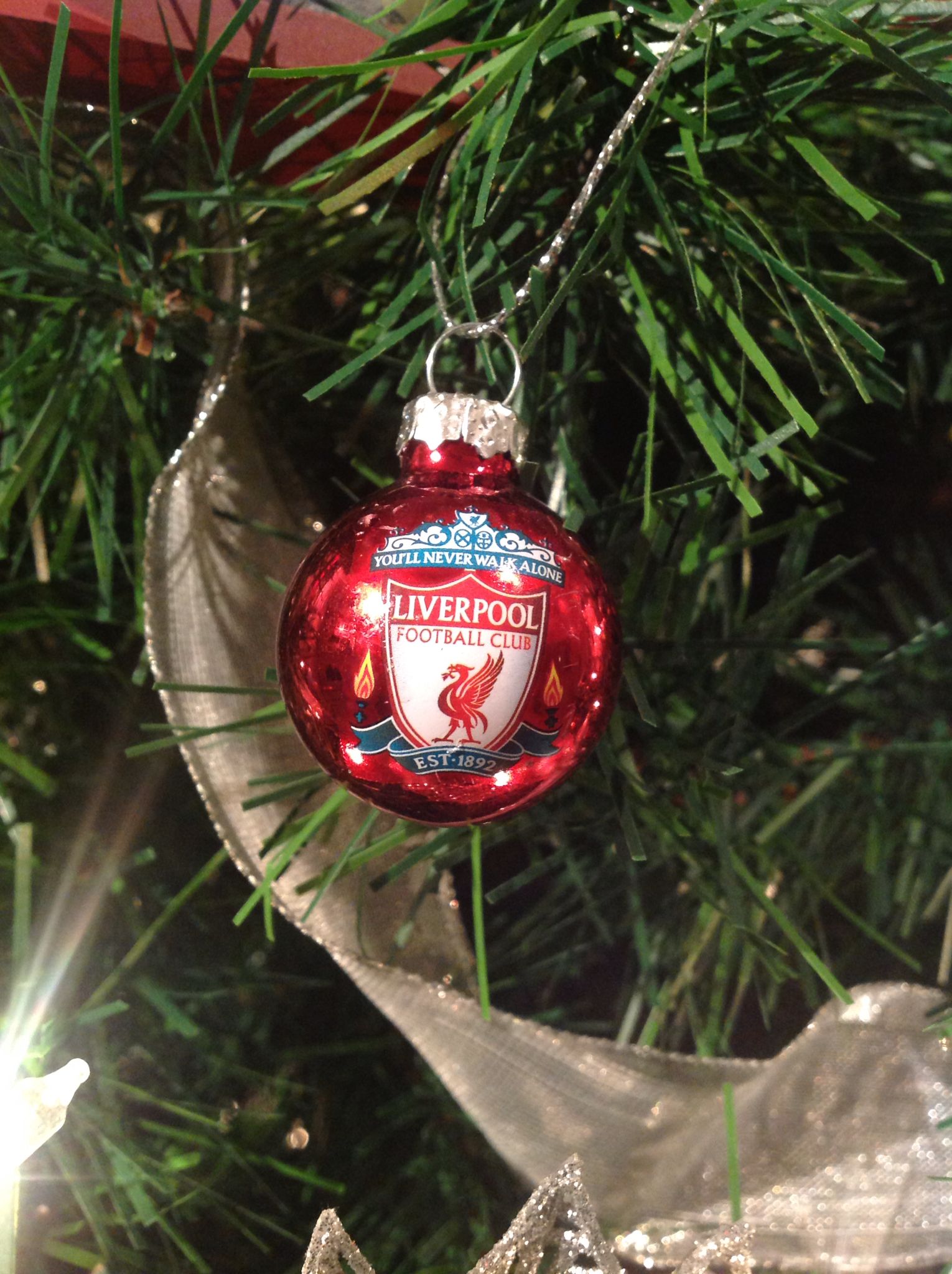 The Christmas tree's not complete until the Liverpool bauble has been put on. You'll Never Walk A. Liverpool soccer, Liverpool football club, Liverpool wallpaper