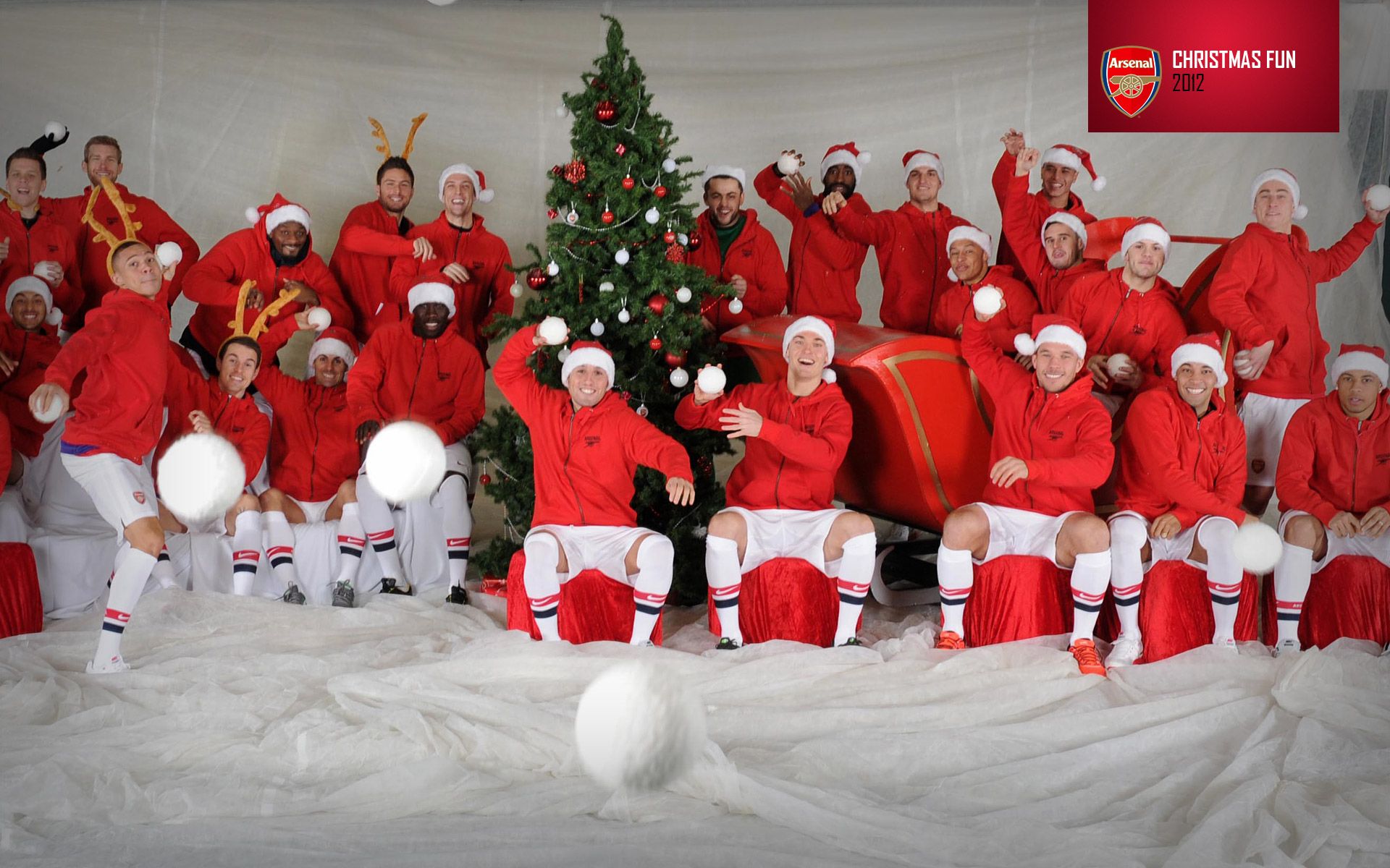 Happy Holidays!. Arsenal, Christmas card picture, Arsenal training ground