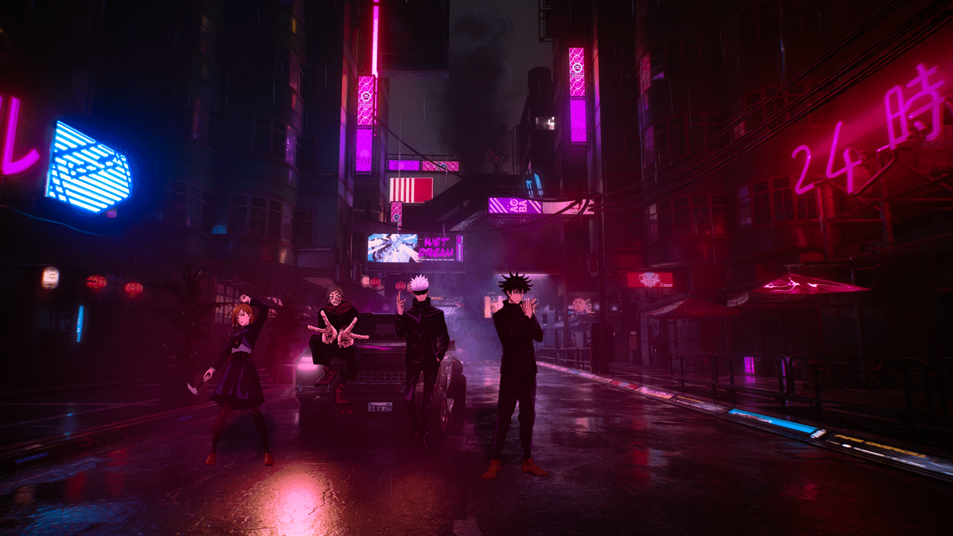 Jujutsu Kaisen Wallpaper V2, U Lemon_Maho