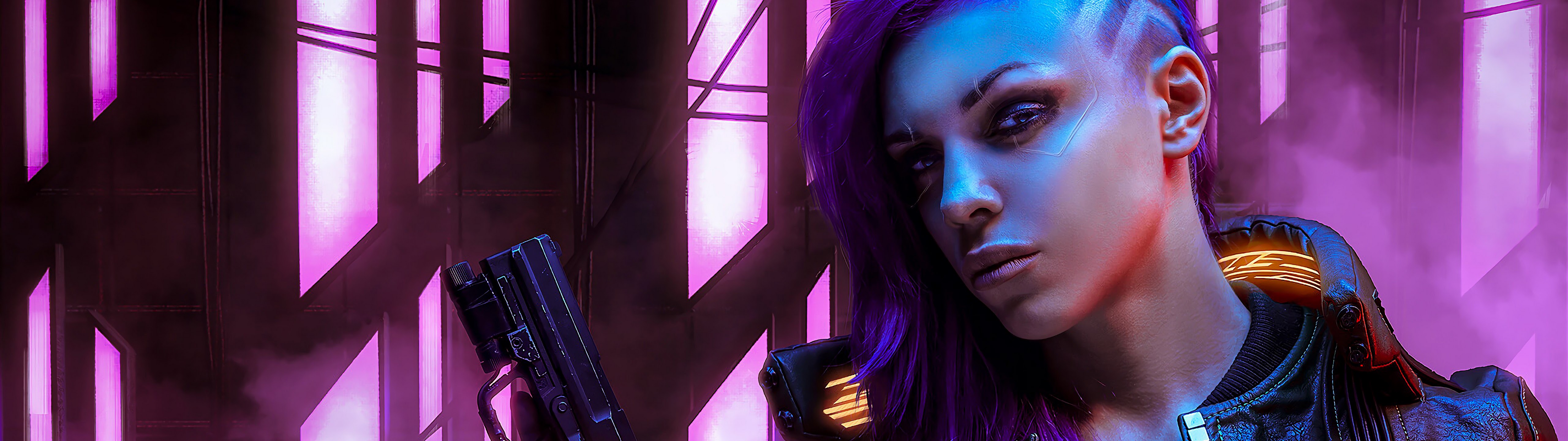 Cyberpunk 2077 V Female Cosplay 4K Wallpaper