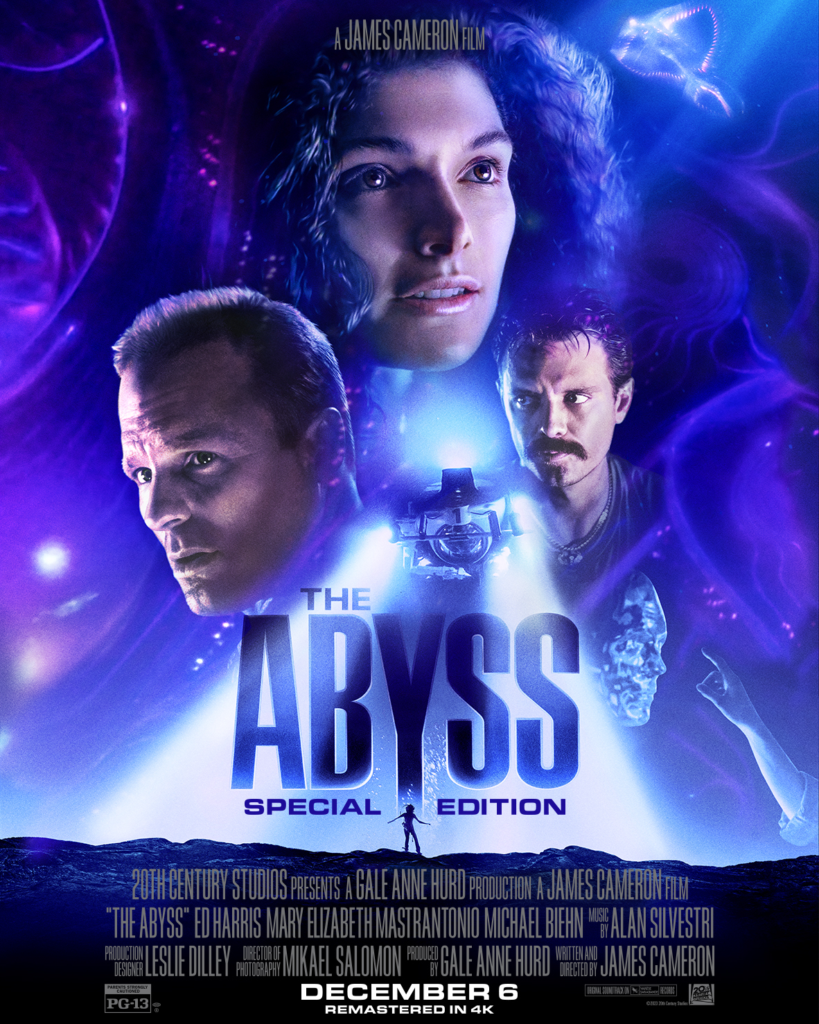 Official Poster for 'The Abyss Special Edition' Remastered in 4K