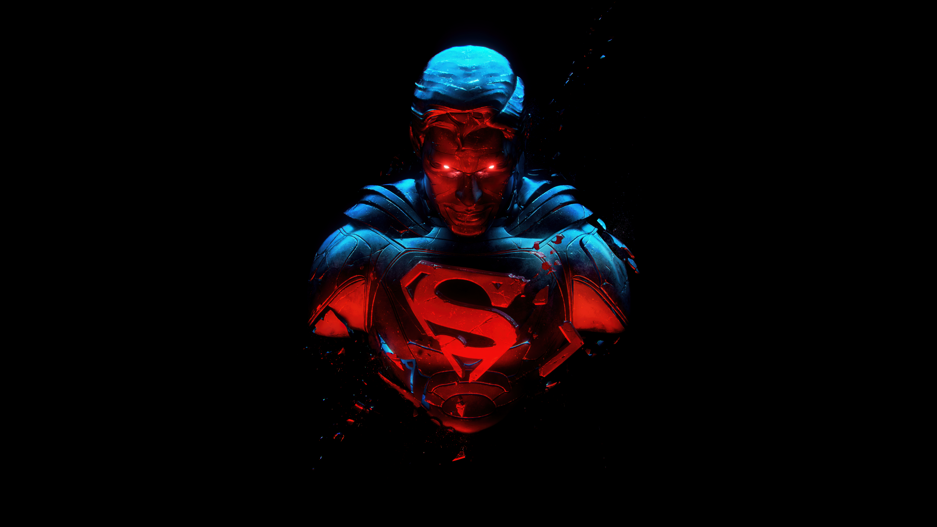 Superman Wallpaper 4K, AMOLED, Man of Steel
