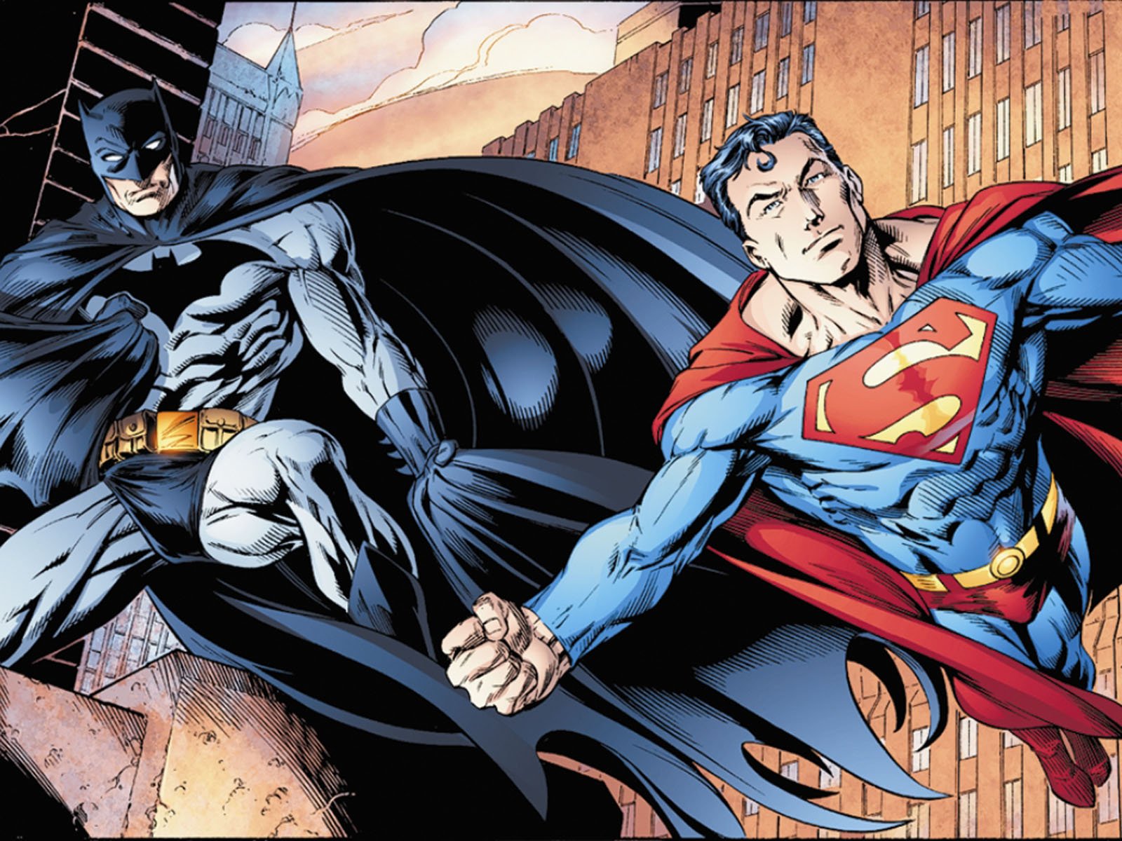 Batman VS. Superman Comic Character HD Wallpaper 110270