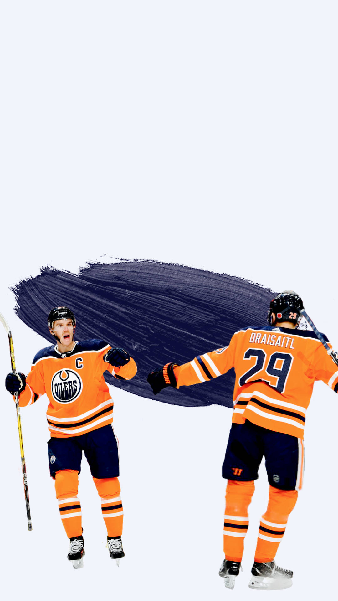 Download NHL Edmonton Oilers Leon Draisaitl Digital Artwork Wallpaper