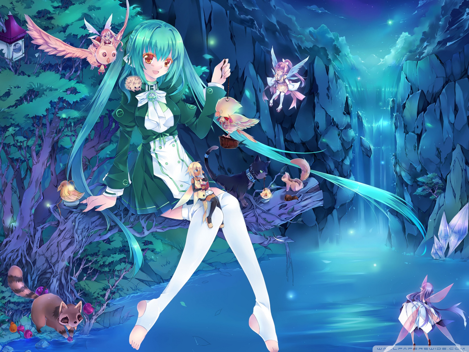 Anime Fairies Ultra HD Desktop Background Wallpaper for 4K UHD TV, Multi Display, Dual Monitor, Tablet