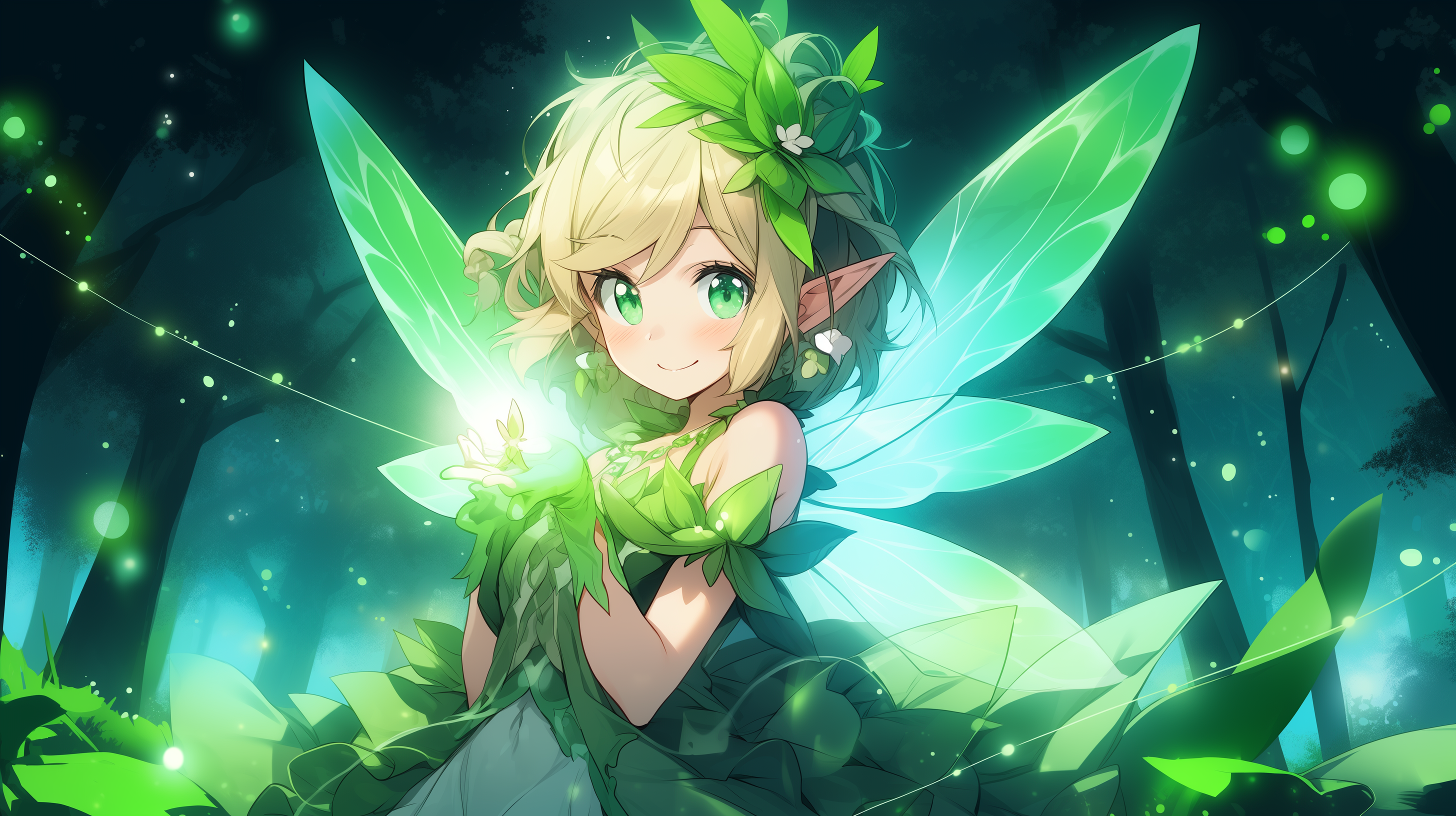 OPEN] Cute fairy anime girl - AI ADOPT by reed2929 on DeviantArt-demhanvico.com.vn