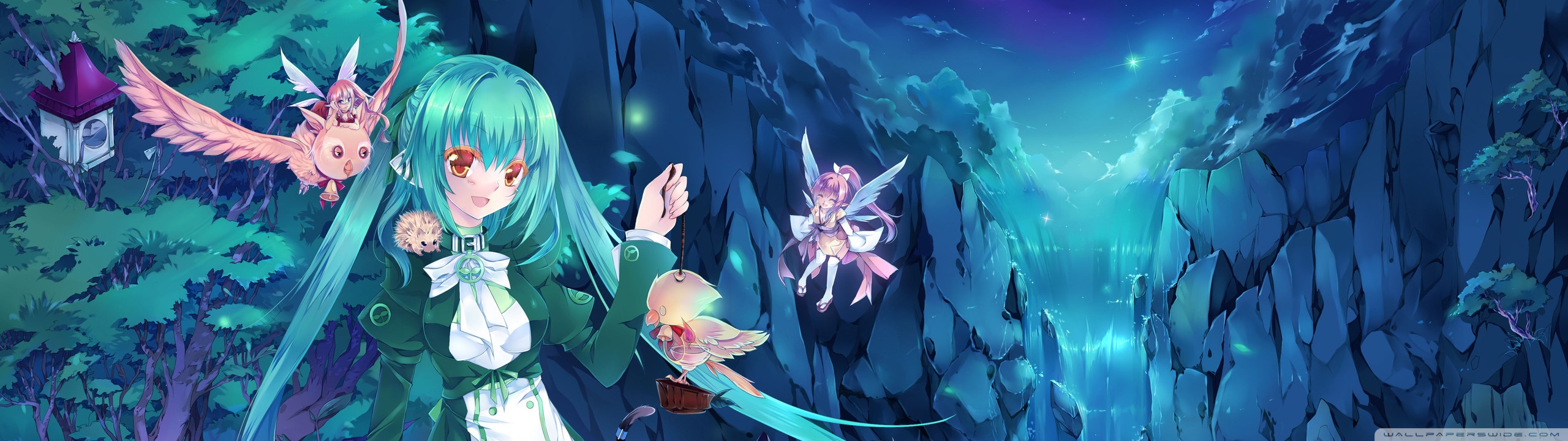 Anime Fairies Ultra HD Desktop Background Wallpaper for 4K UHD TV, Multi Display, Dual Monitor, Tablet