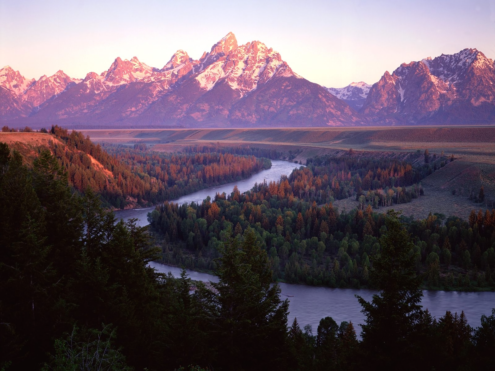 Fall on the Snake River, Wyoming