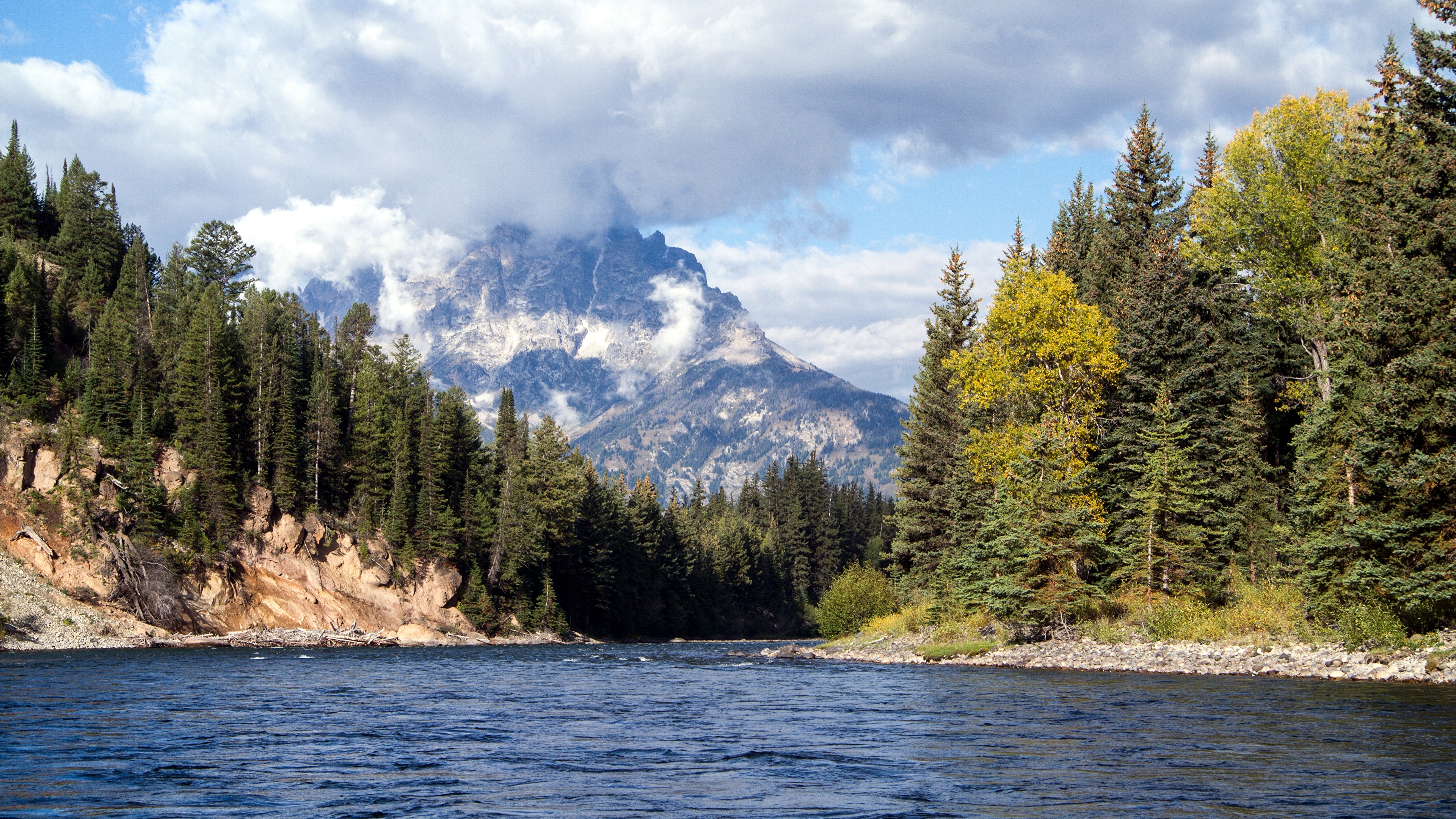 image USA Wyoming, Grand Teton National Park, Snake River 3840x2160