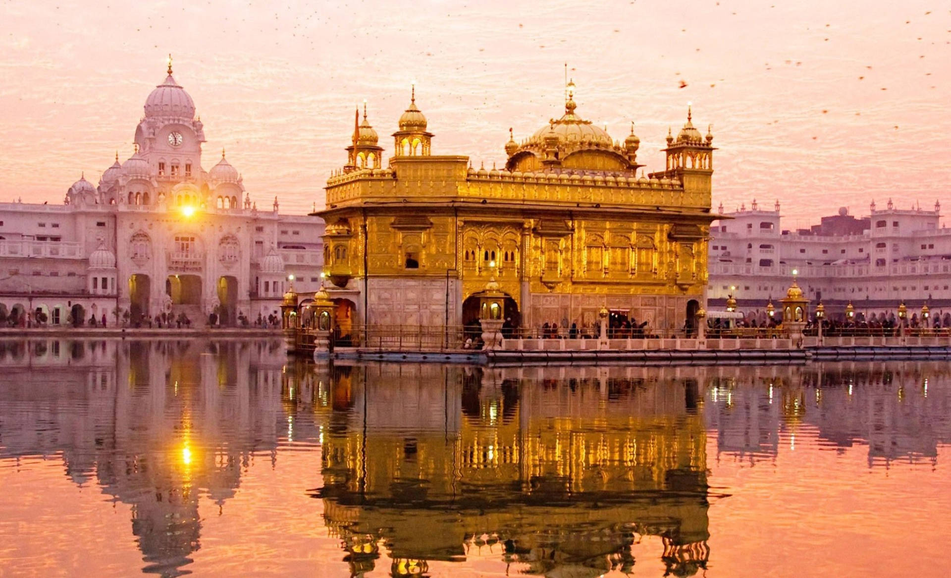 Golden Temple HD Wallpaper