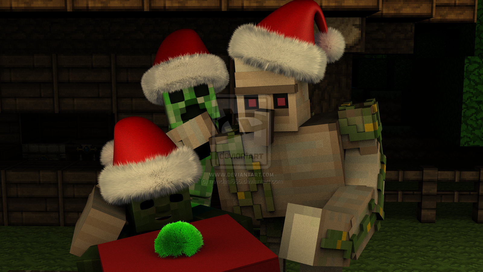 Free download Christmas Minecraft Wallpaper on [1600x900] for your Desktop, Mobile & Tablet. Explore Minecraft Christmas Wallpaper. Minecraft Background, Minecraft HD Wallpaper, Minecraft Wallpaper