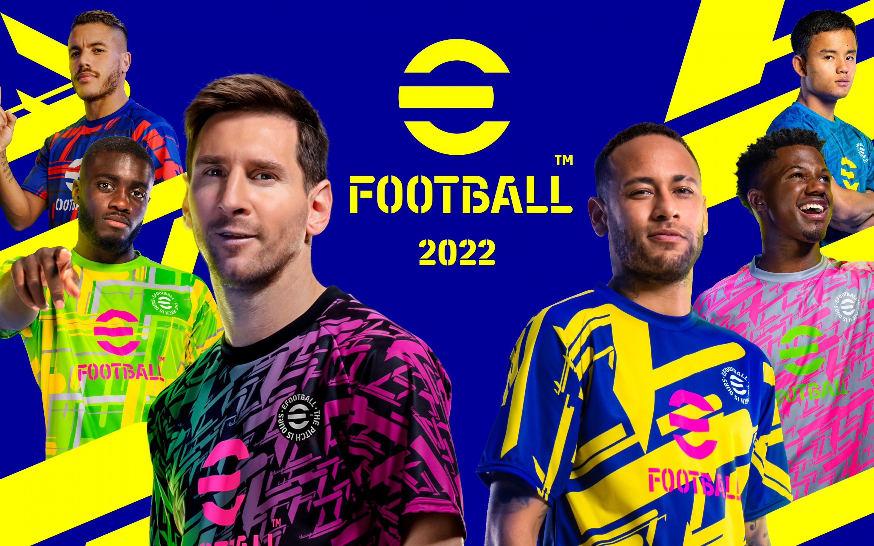 eFootball 2022 Wallpaper 4K, 2022 Games, Esports, Lionel Messi