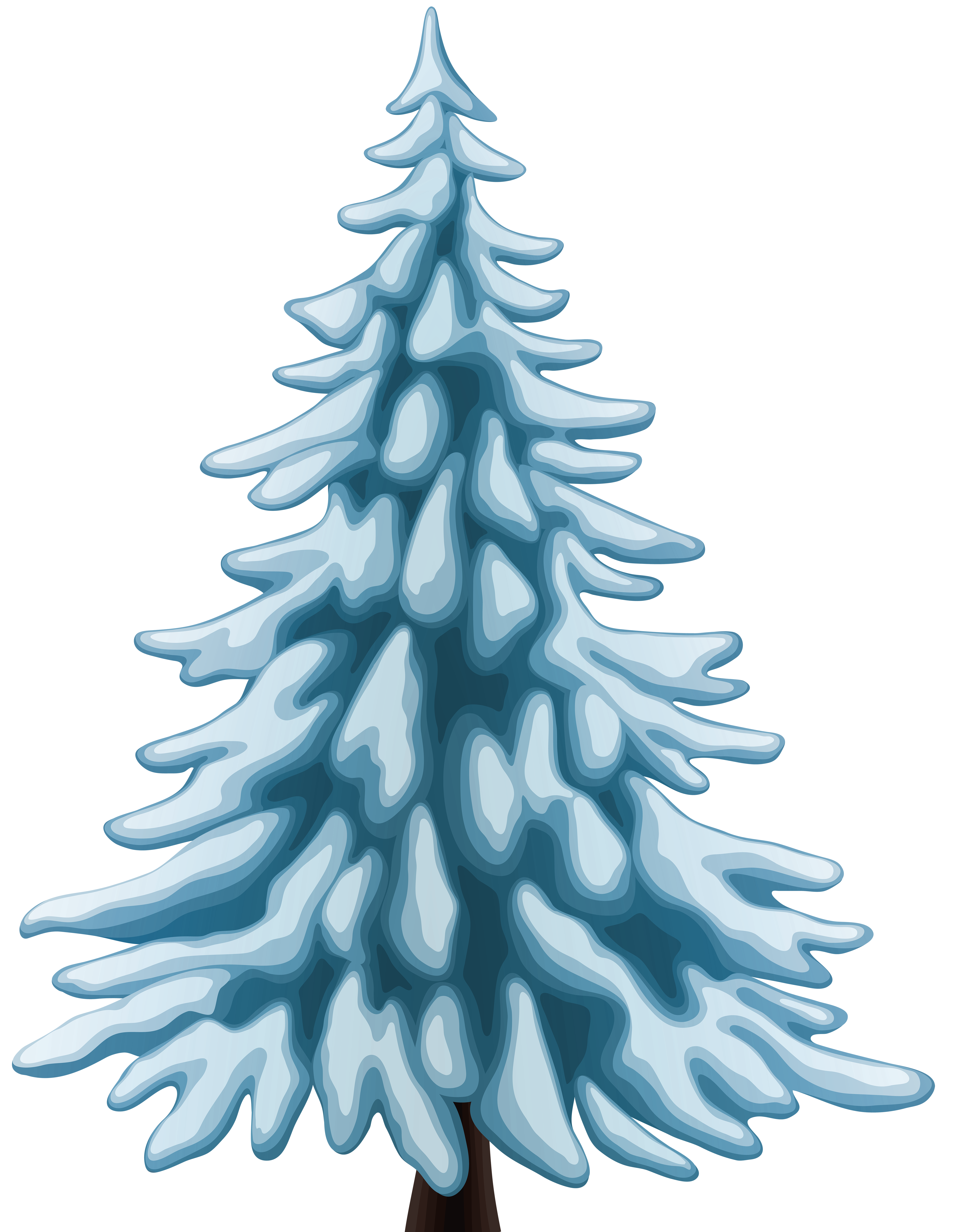 Winter Pine Tree PNG Clip Art Image​-Quality Free Image and Transparent PNG Clipart
