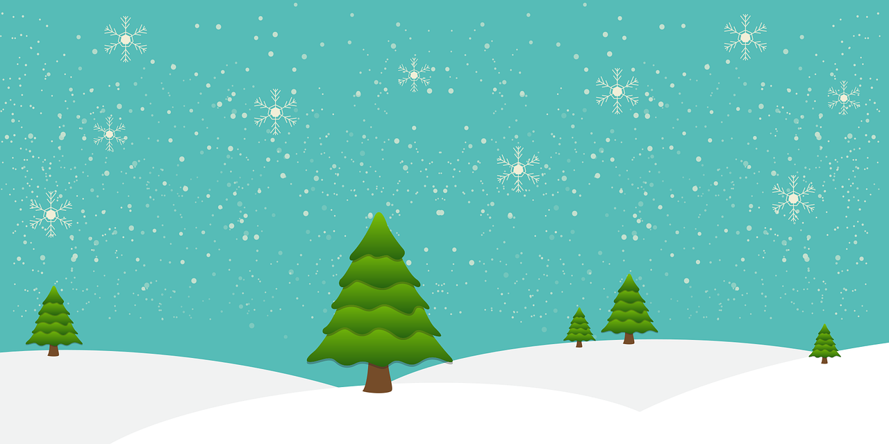 Download Christmas Winter Background Winter Wallpaper. Royalty Free Vector Graphic