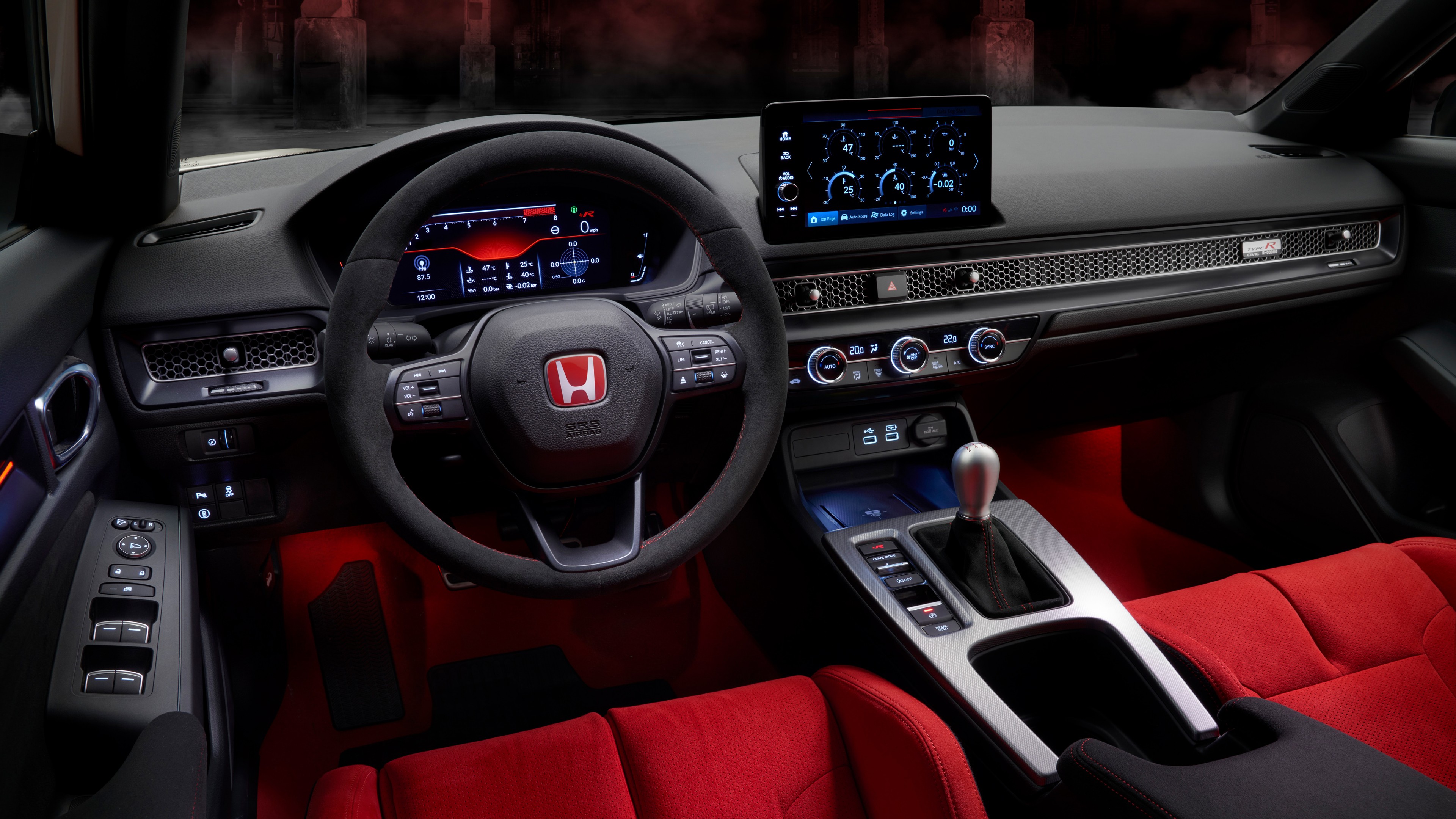 Honda Civic Type R 2022 Interior 5K Wallpaper Car Wallpaper