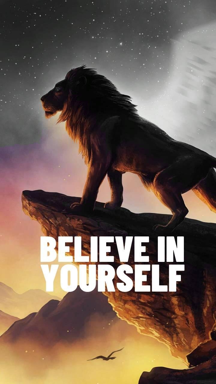 Believe In Yourself King Wallpaper Download