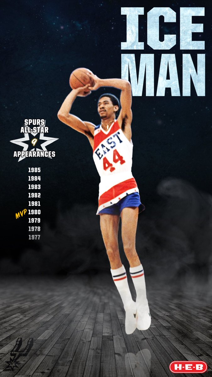 San Antonio Spurs - #GoSpursGo x #NBAAllStar A look back at our history through wallpaper