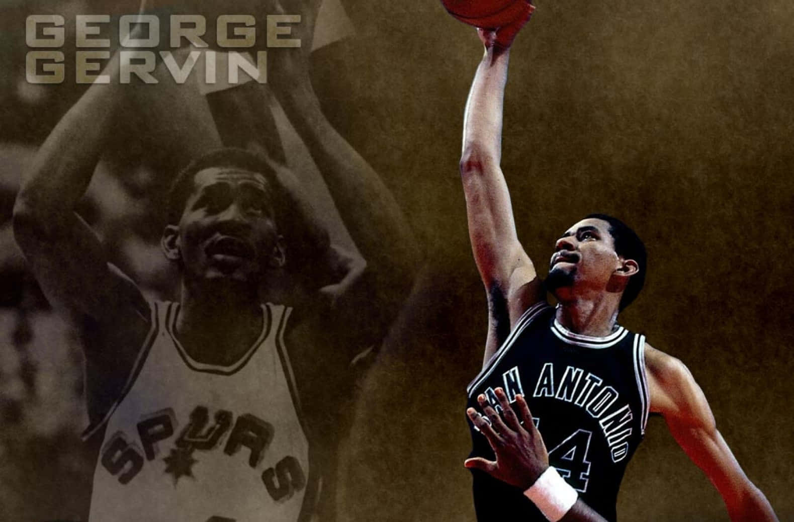 Download George Gervin NBA Cool Wallpaper
