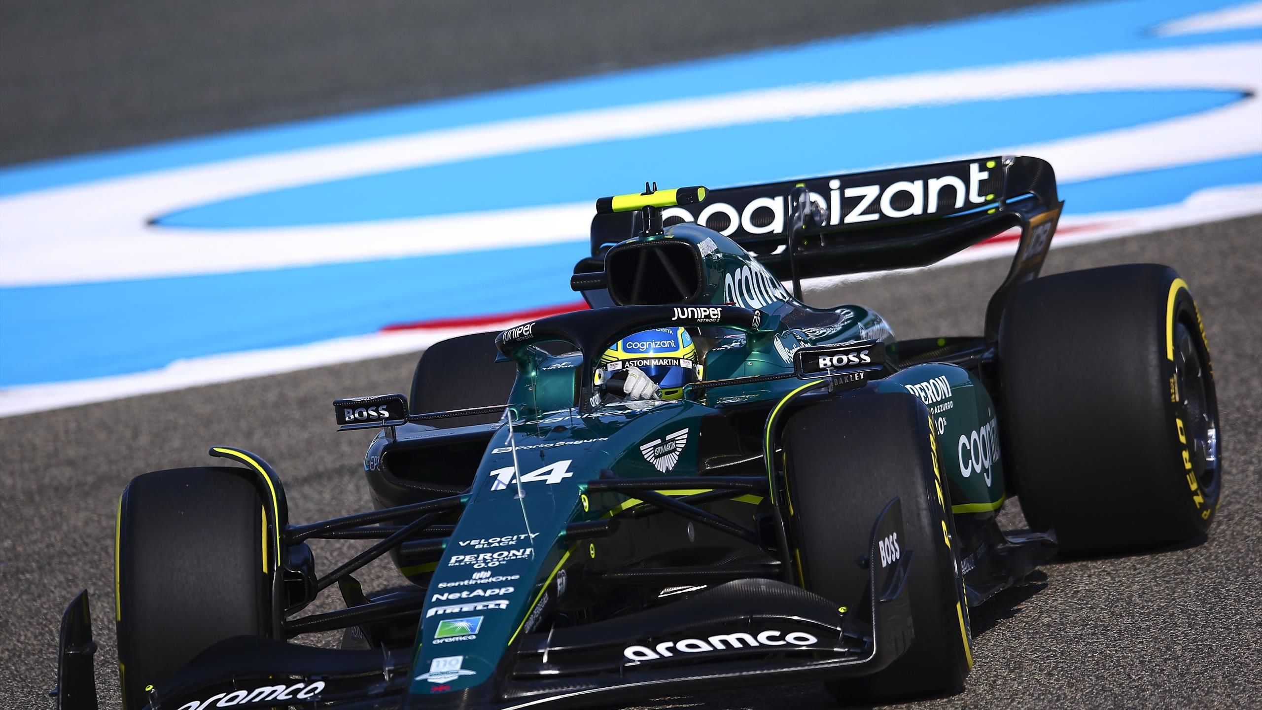 Christian Horner reacts to blistering Fernando Alonso and Aston Martin pace - 'Fernando looks on fire!'