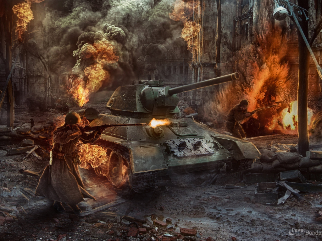 Wallpaper world war 2, video game, soldiers & tanks desktop wallpaper, HD image, picture, background, e933bc