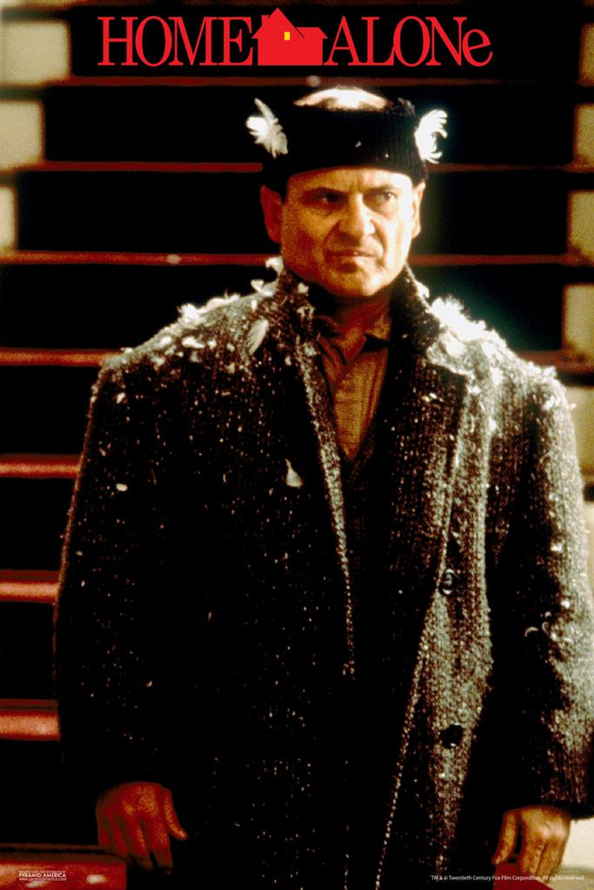 Home Alone Harry Lime Feathers Funny Christmas Movie Kevin McAllister Wet Bandits Holiday Film Laminated Dry Erase Sign Poster 12x18