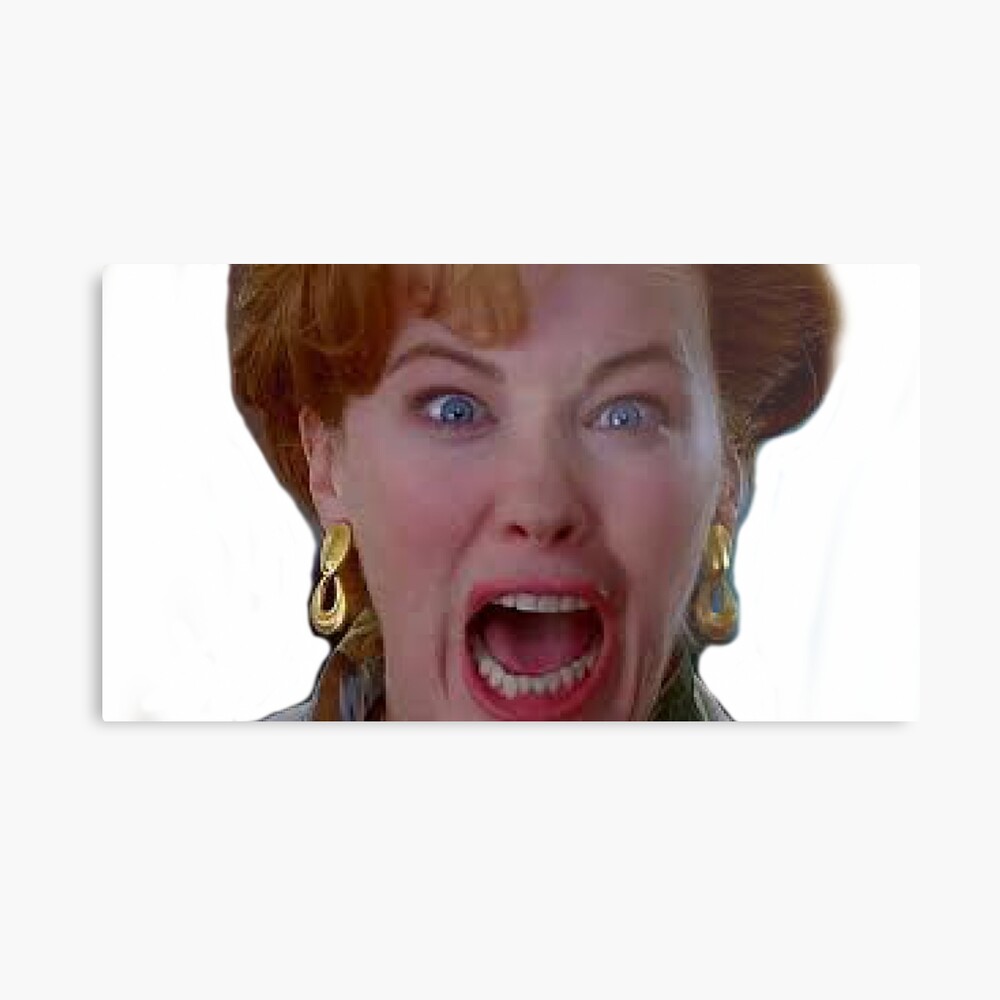 Kate McCallister KEVIN! Canvas Print