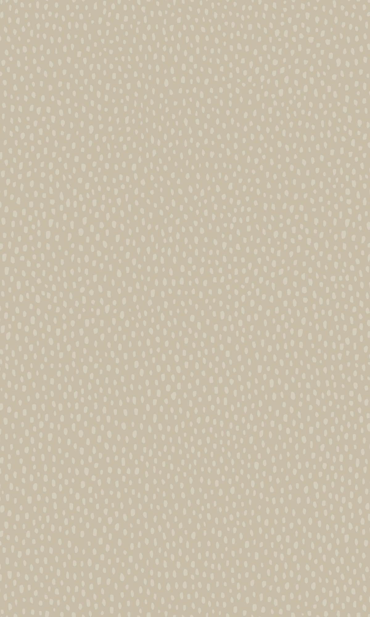 Beige Dotted Plain Simple Textured Wallpaper R7606