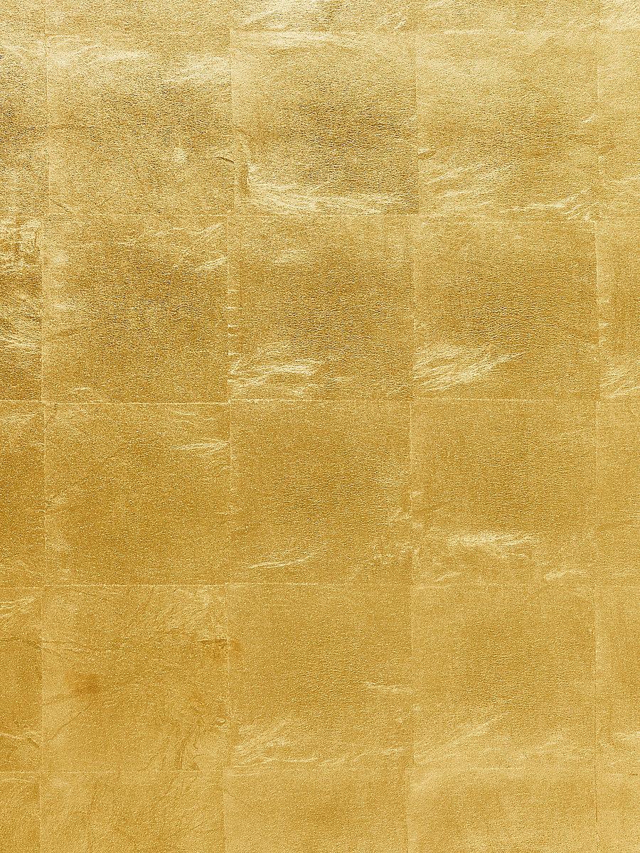 Scalamandre Gold Leaf Gold Metal Wallpaper