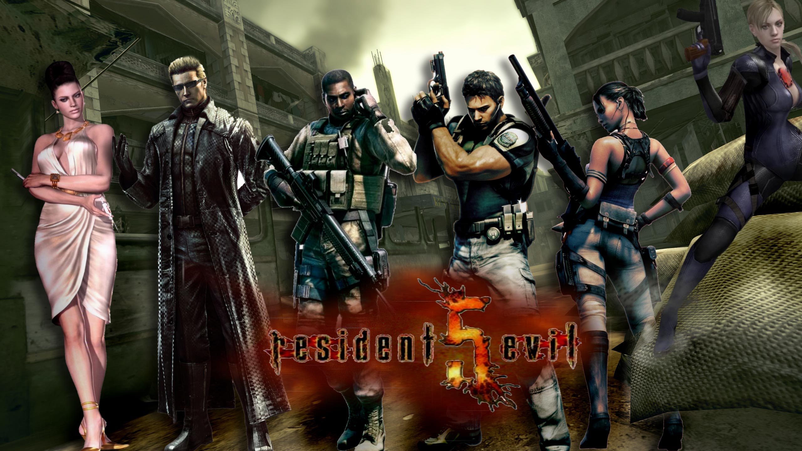 Video Game Resident Evil 5 HD Wallpaper