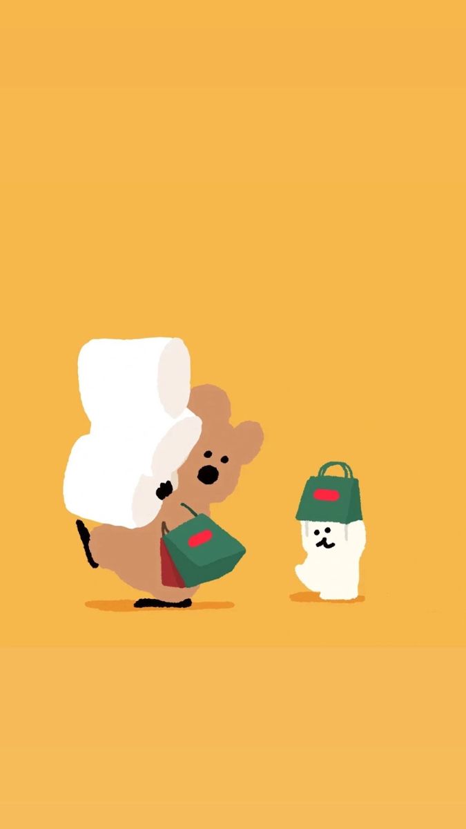 Dinotaeng. Cute cartoon wallpaper, Character wallpaper, Wallpaper iphone cute