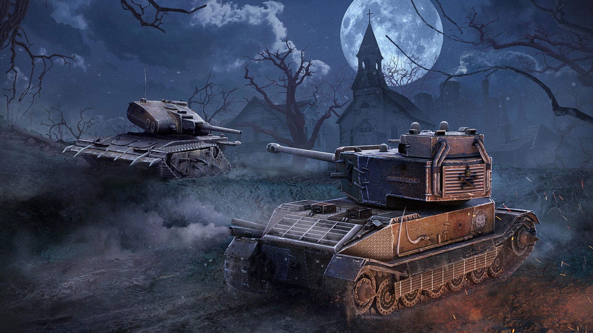 The Sinister Two: The Tankenstein and the Gravedigger!. World of Tanks Blitz