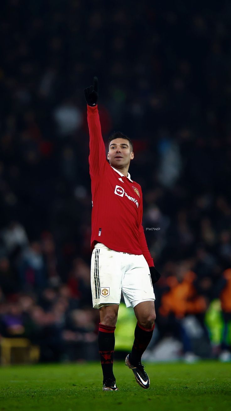 Casemiro. Manchester united, Manchester, Football