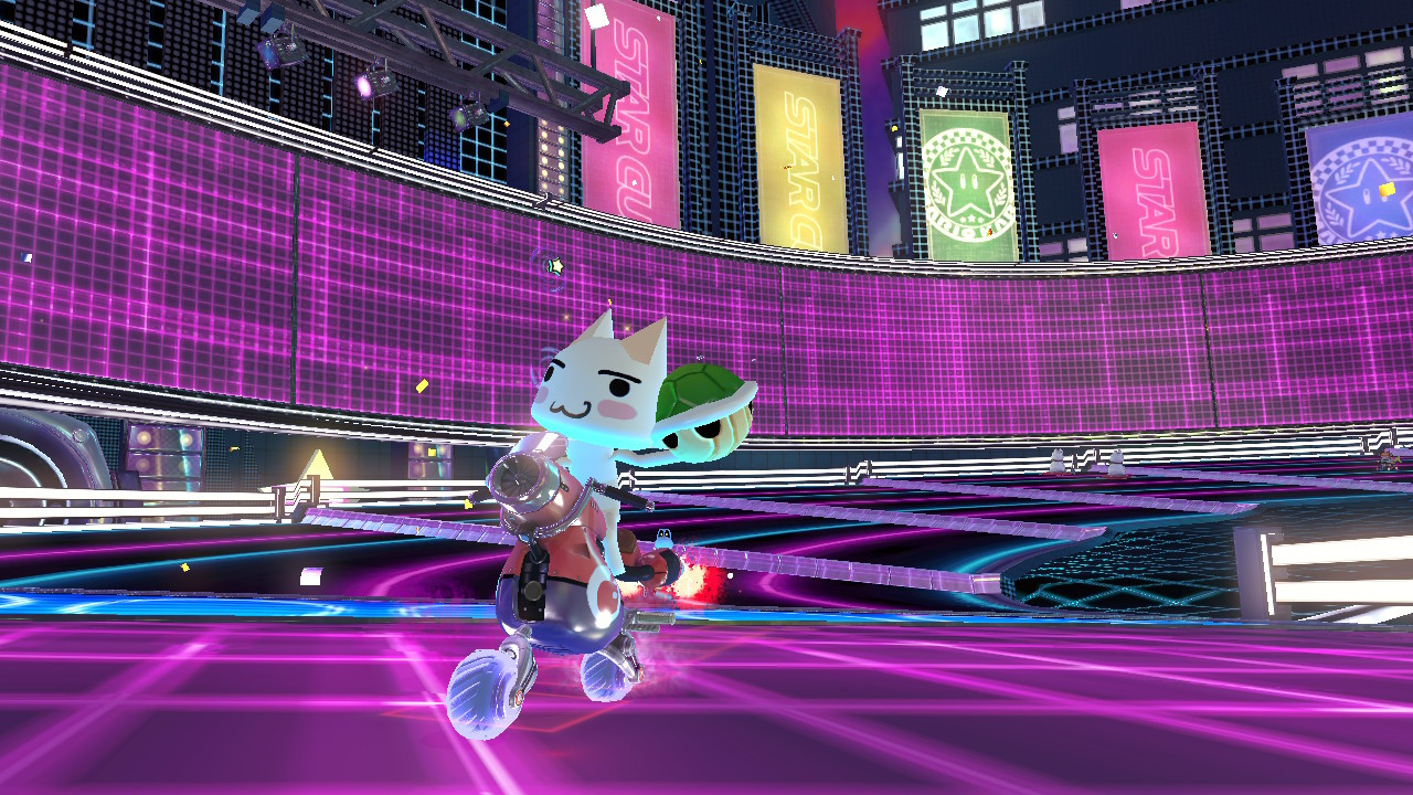 Toro Inoue over Isabelle [Mario Kart 8 Deluxe] [Mods]