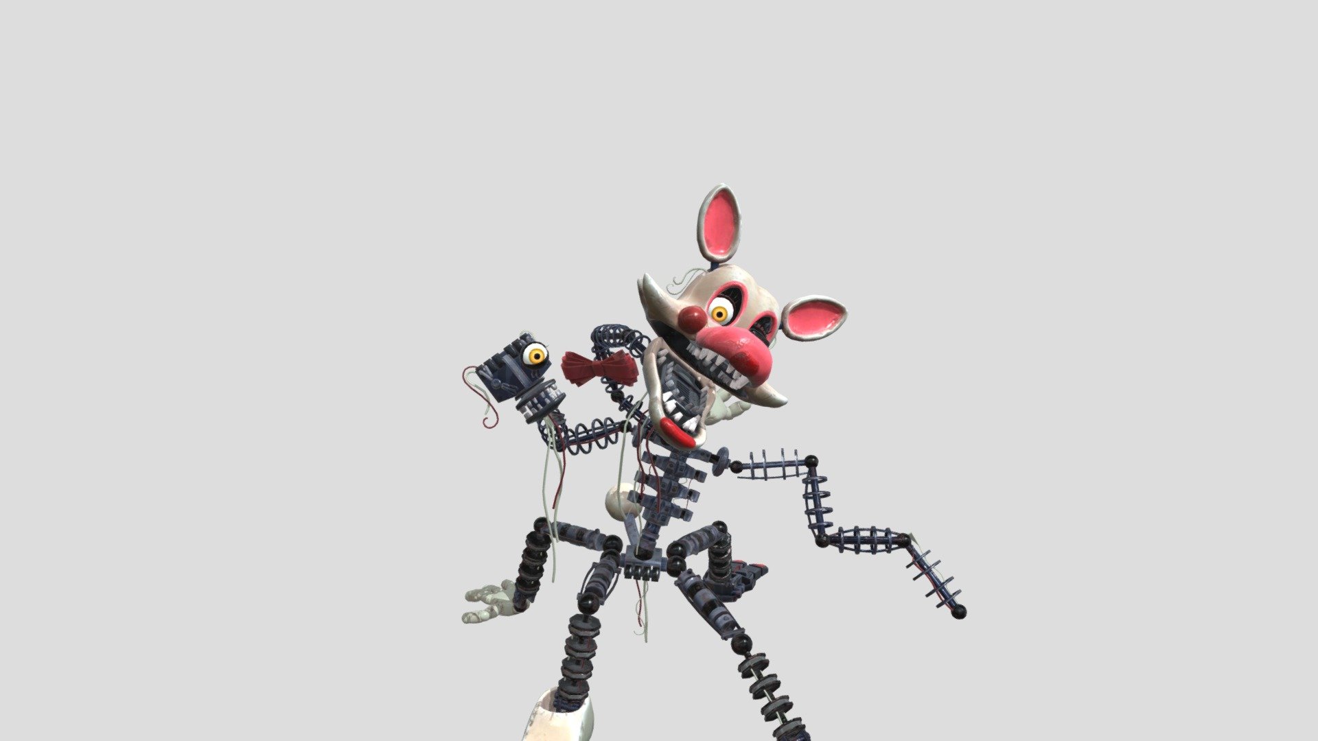 Fnaf mangle Free 3D model by Tgames [16da6bc]