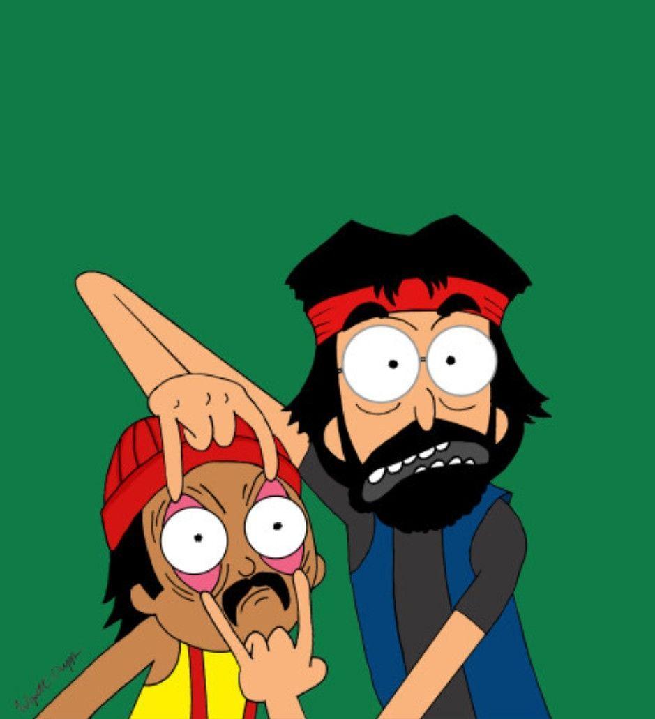 Cheech and Chong iPhone Wallpaper