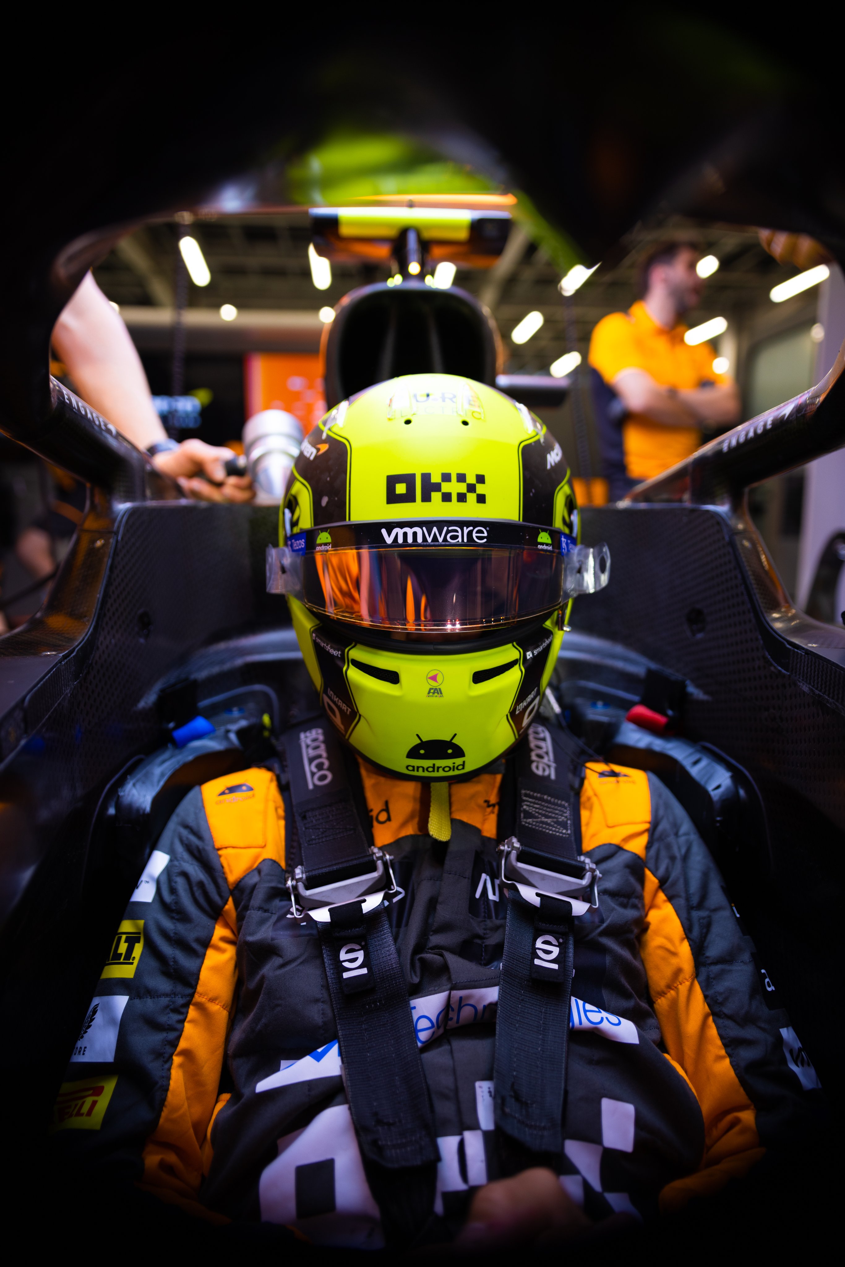 McLaren night race aesthetic