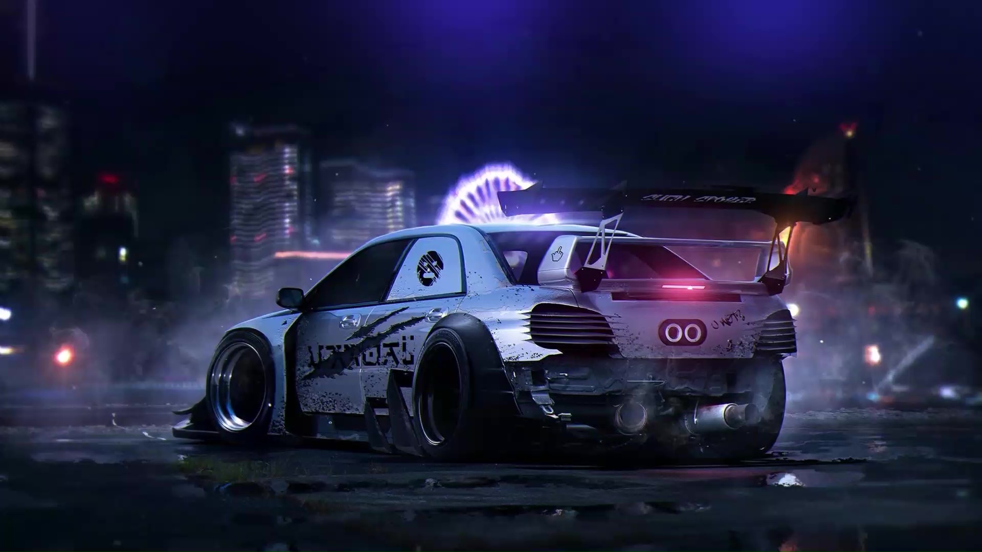 Race Car Corrode Live Wallpaper