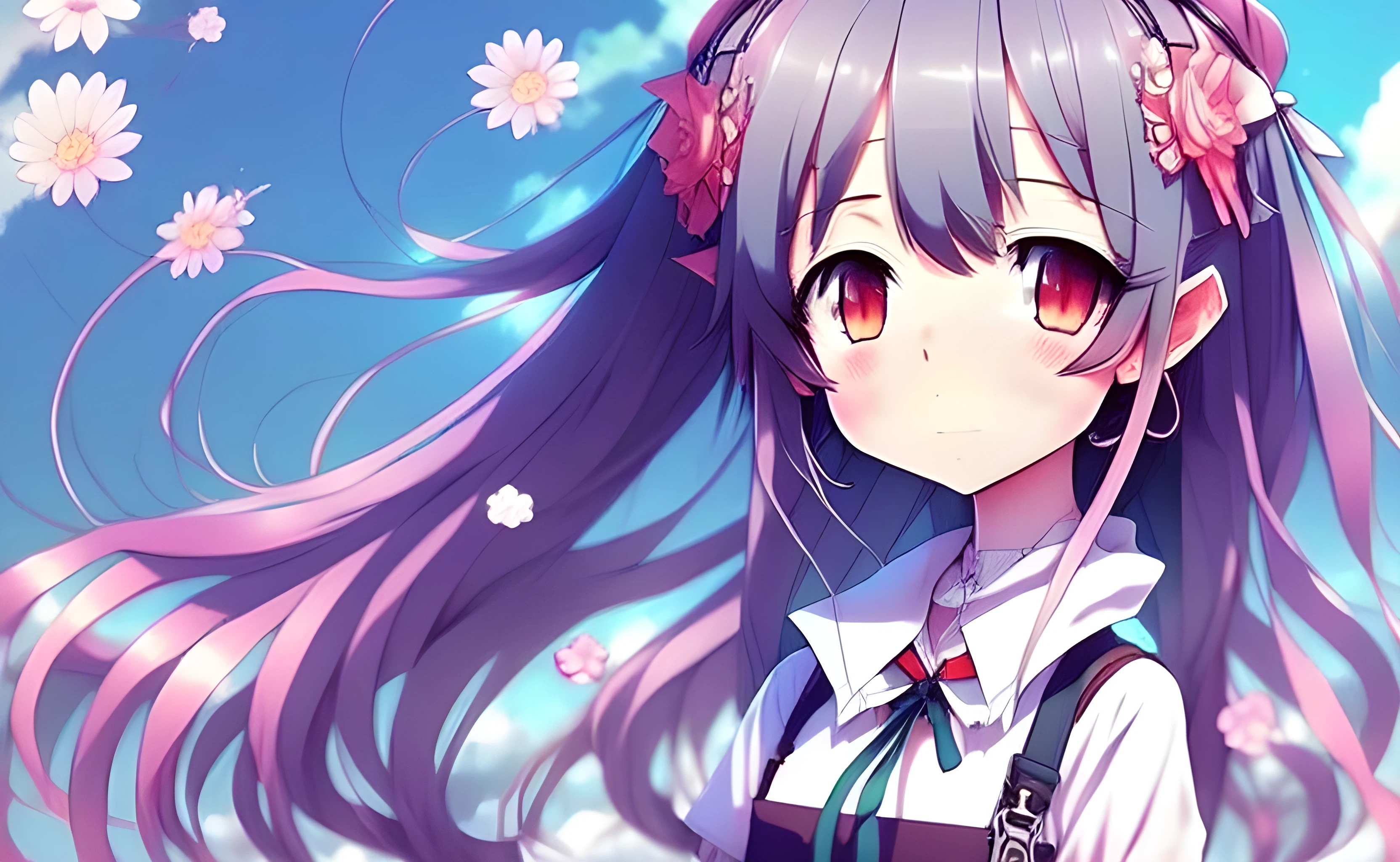 Anime Girl HD Wallpaper