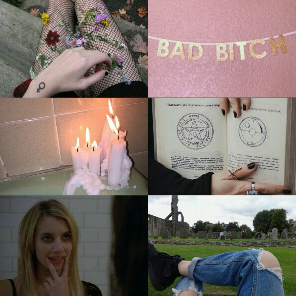 character aesthetic Montgomery Horror Story: Coven