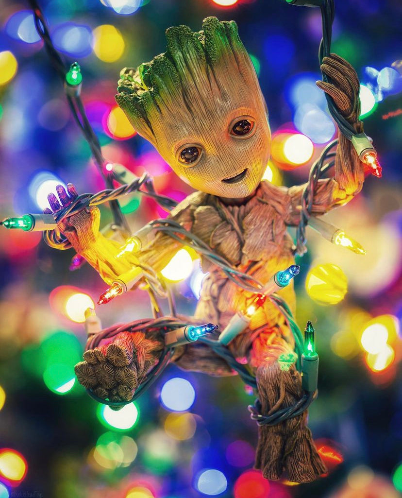 Shot With Lume Series: Groot
