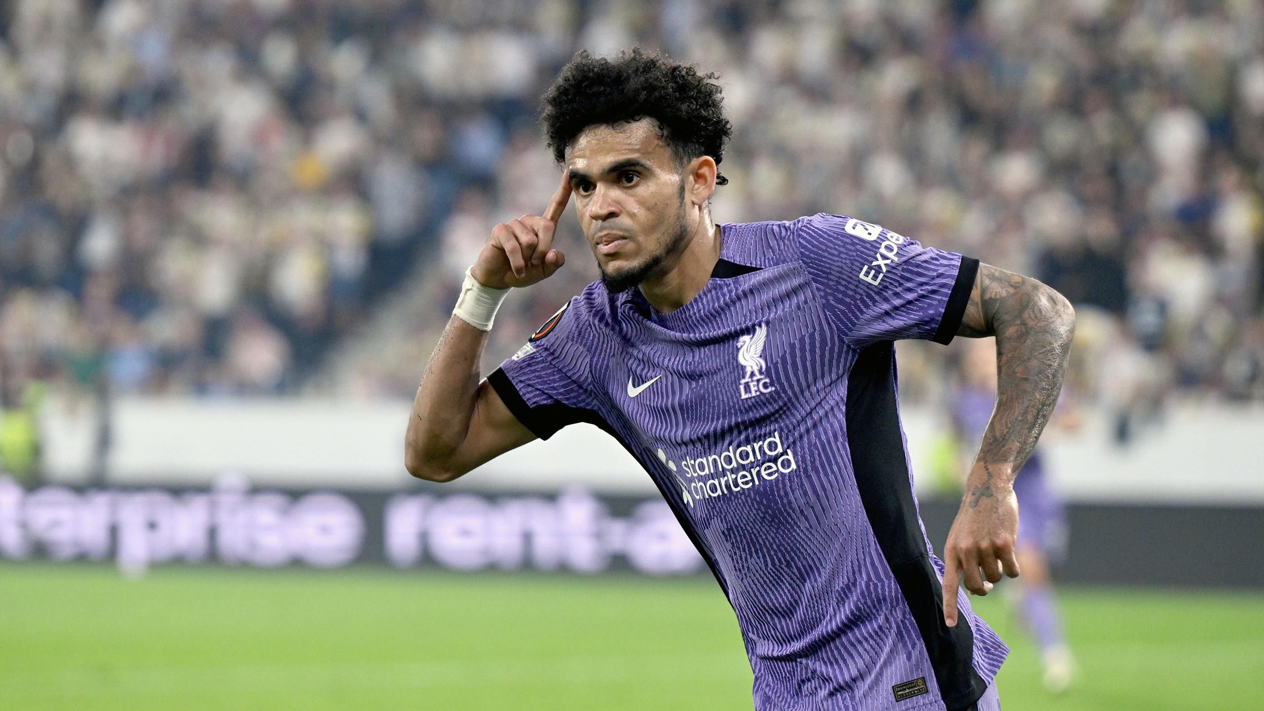 LASK 1 3 Liverpool: Darwin Nunez, Luis Diaz And Mohamed Salah On Target For Reds In UEFA Europa League Opener