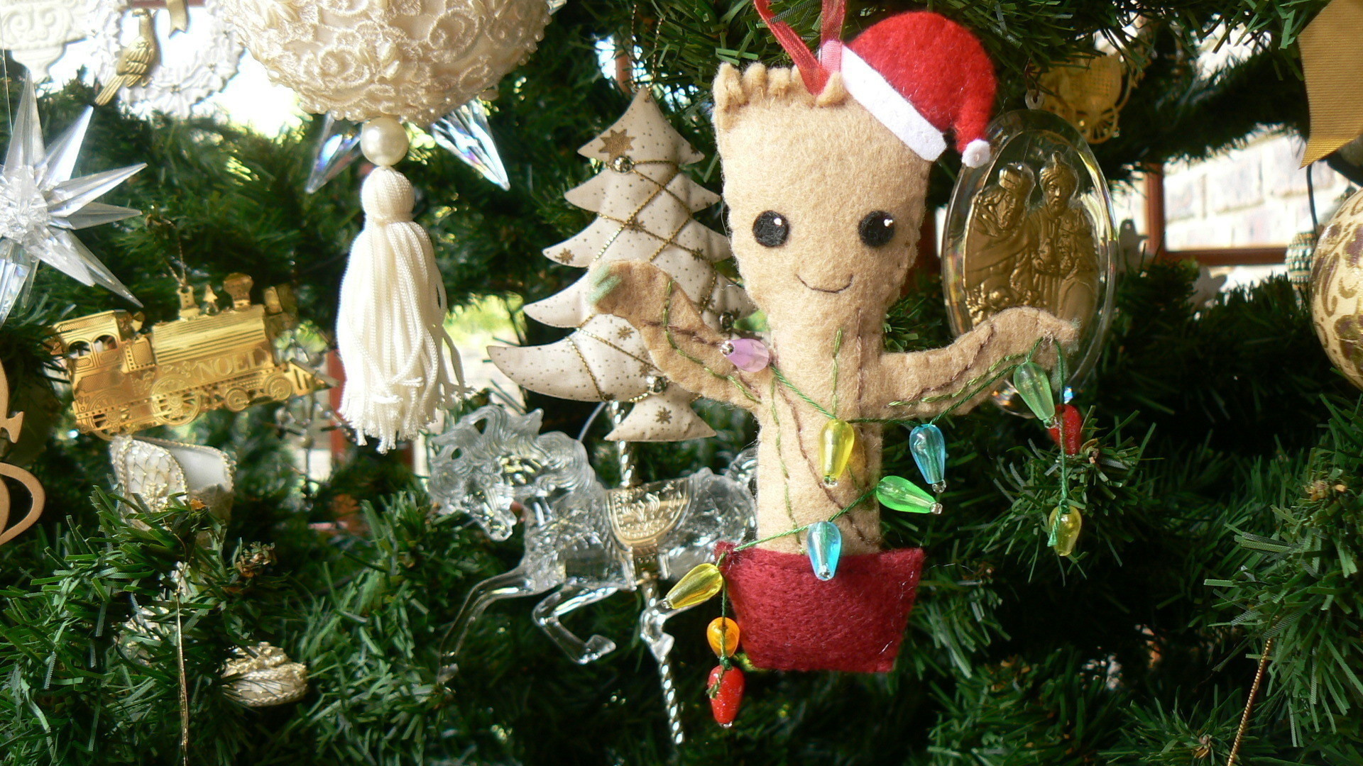 Groot Christmas Ornament · How To Make A Christmas Tree Ornament · Needlework on Cut Out + Keep