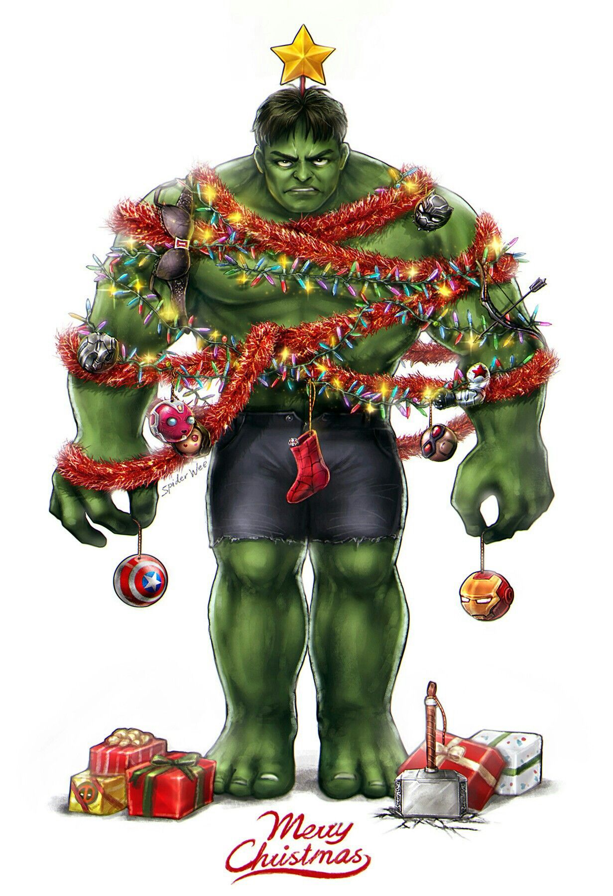 Avengers merry Christmas ideas. avengers, merry, christmas