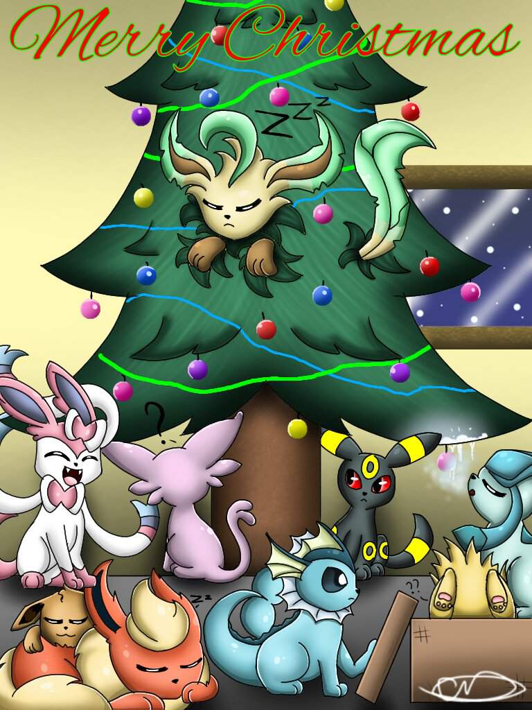 MERRY CHRISTMAS (drawing). Pokemon GO Amino