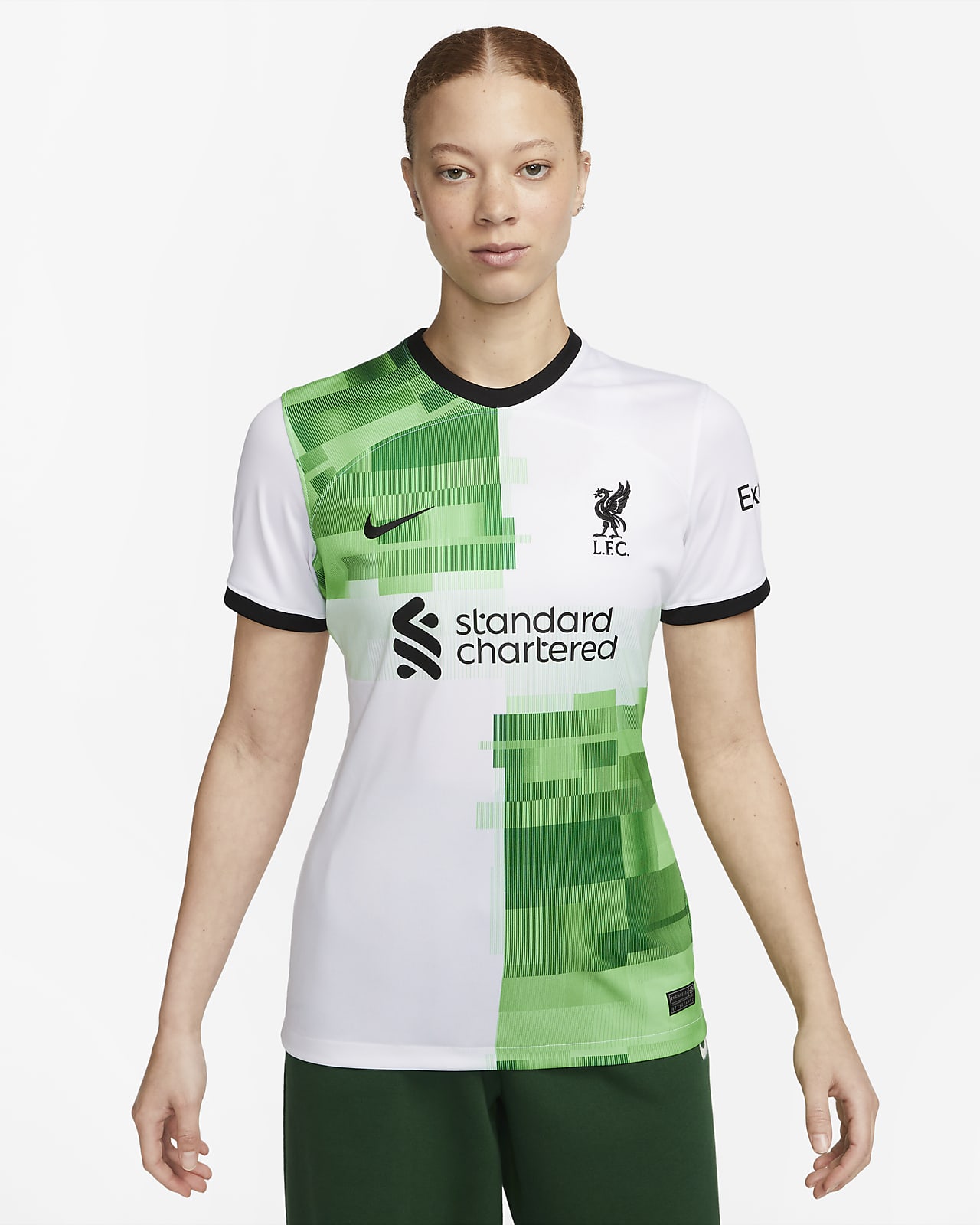 Liverpool F.C. 2023 24 Stadium Away Women's Nike Dri FIT Football Shirt. Nike ID