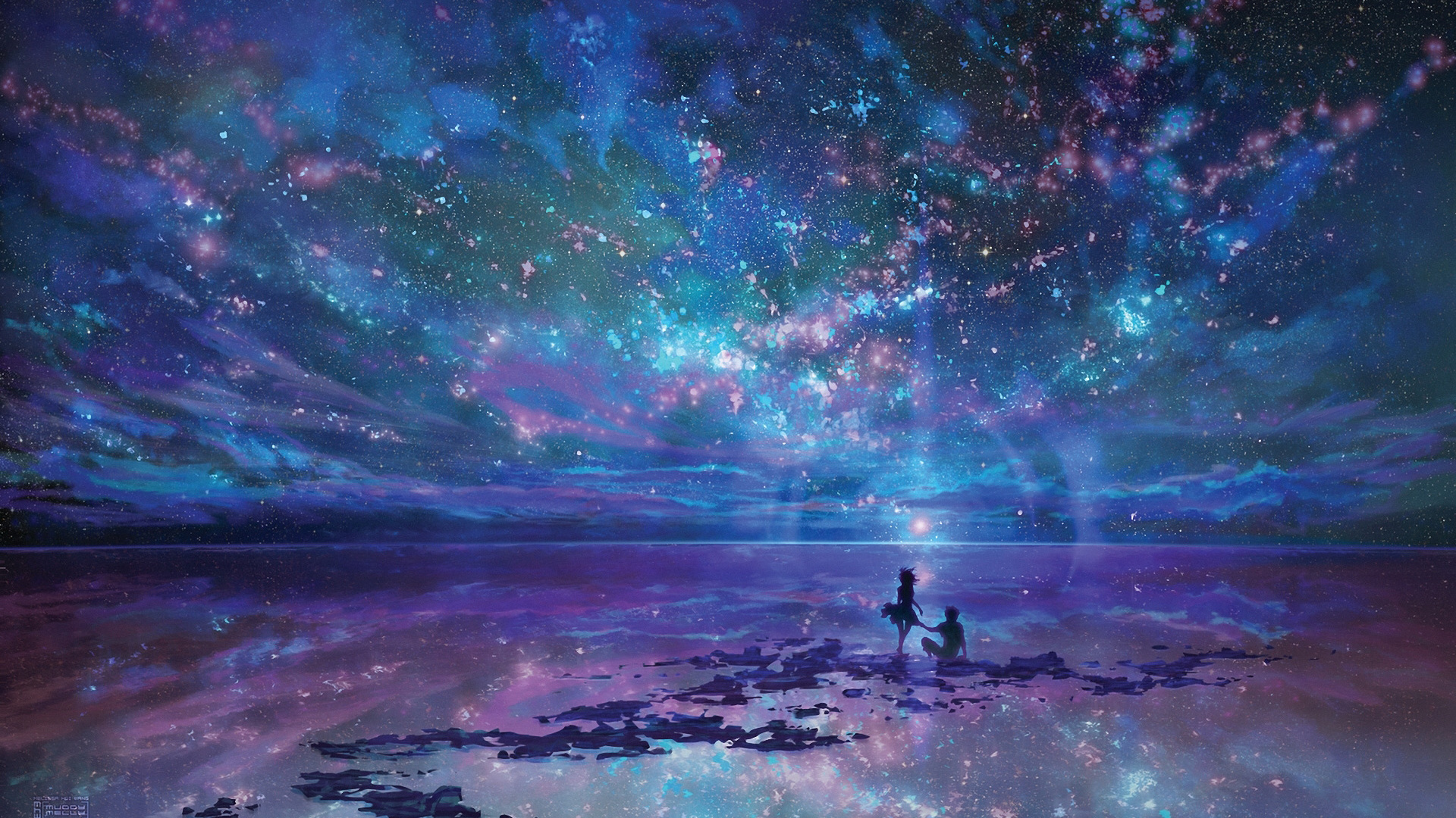 Fantasy Ocean Stars HD Wallpaper