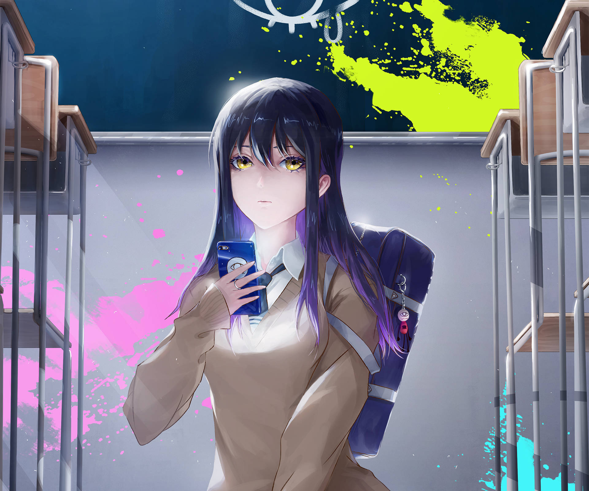 Mieruko Chan Wallpaper