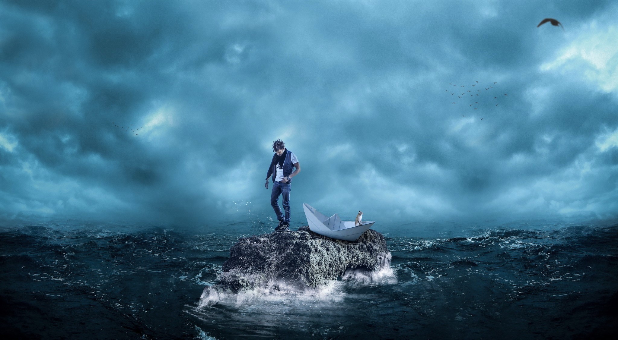 Fantasy Ocean Widescreen Wallpaper 111707